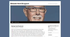 Desktop Screenshot of henkboogaard.nl