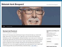 Tablet Screenshot of henkboogaard.nl